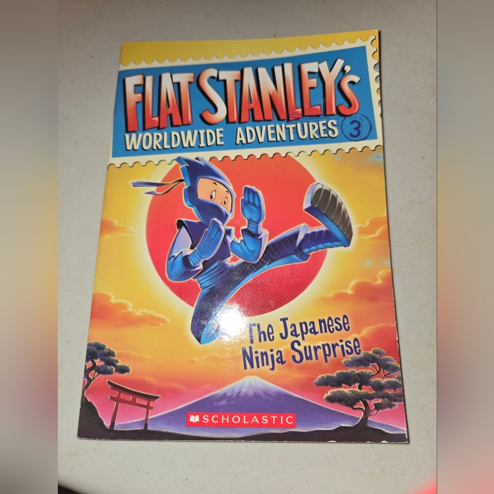 Flat Stanley's Worldwide Adventures 3 Japanese Ninja Surprise Children's Book